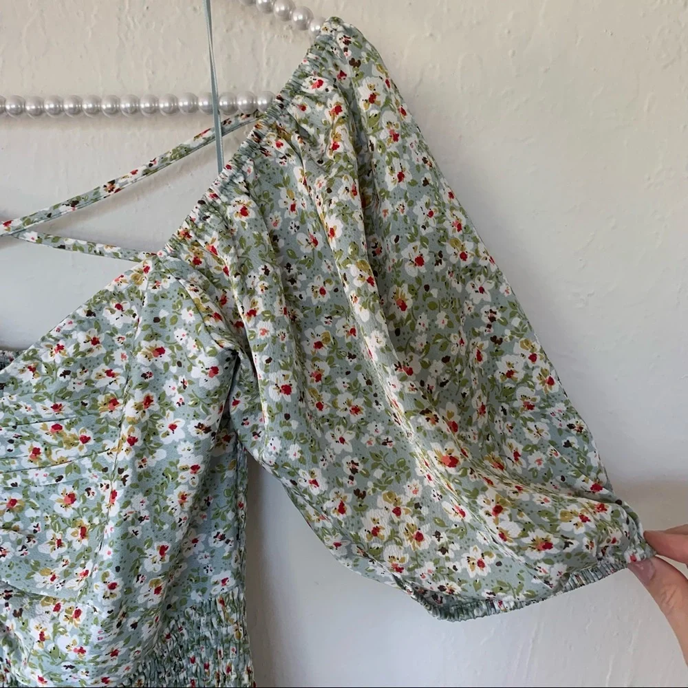 Lucy Paris Smocked Printed Dress - Picture 9 of 13